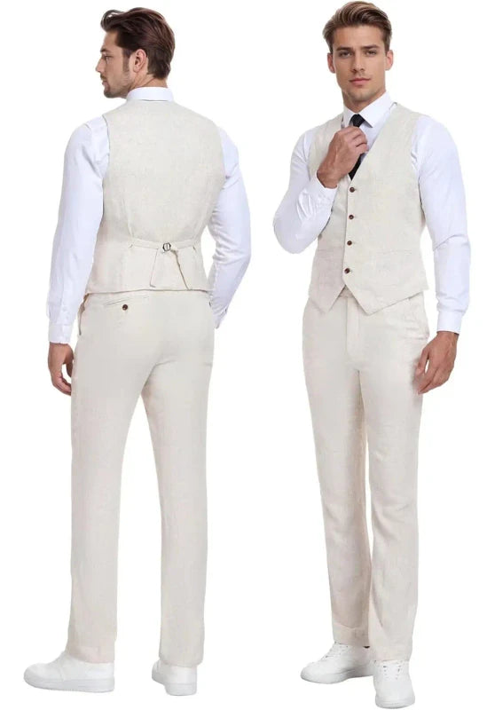 Men Linen Suit