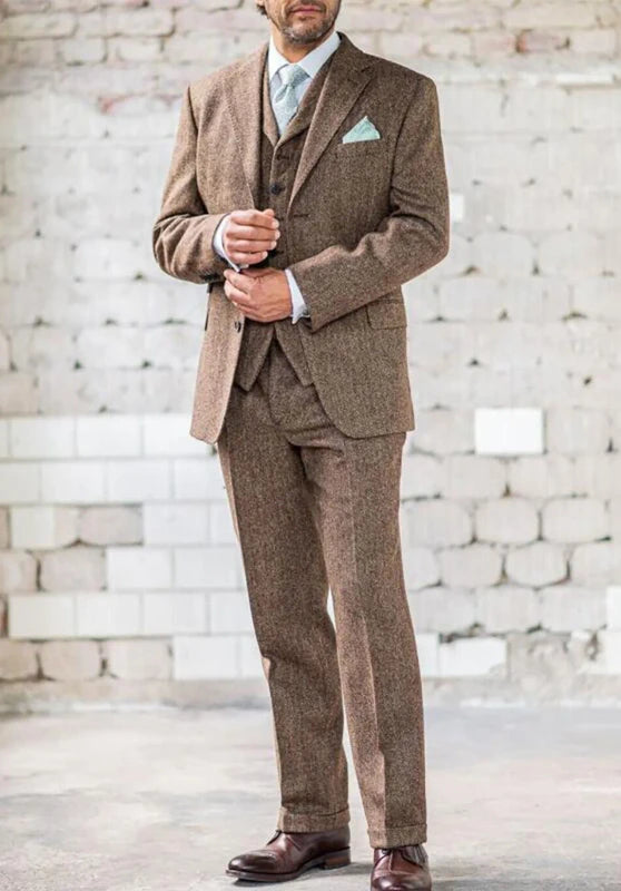 mens tweed suit