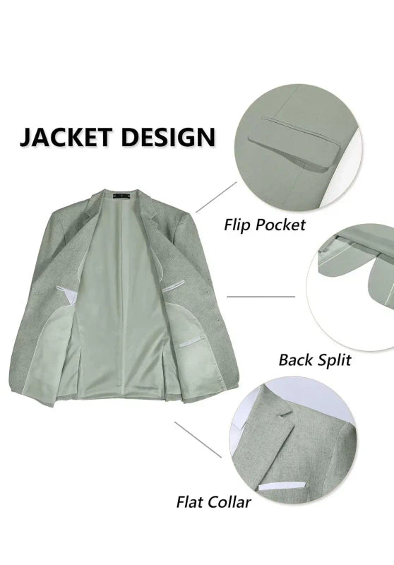 Men Linen Suit