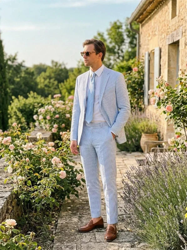 Men Linen Suit