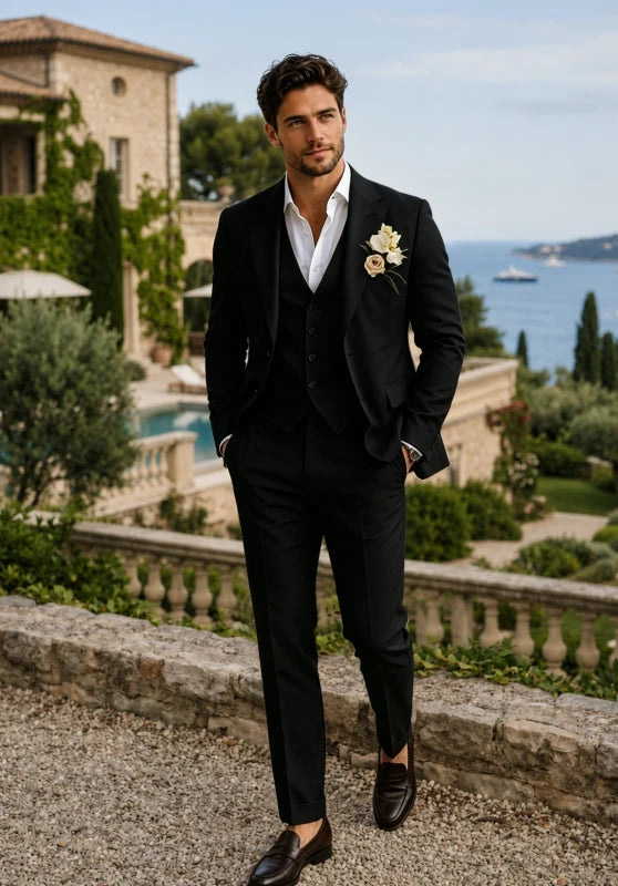 Men Linen Suit