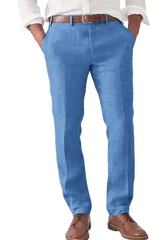 men linen pants