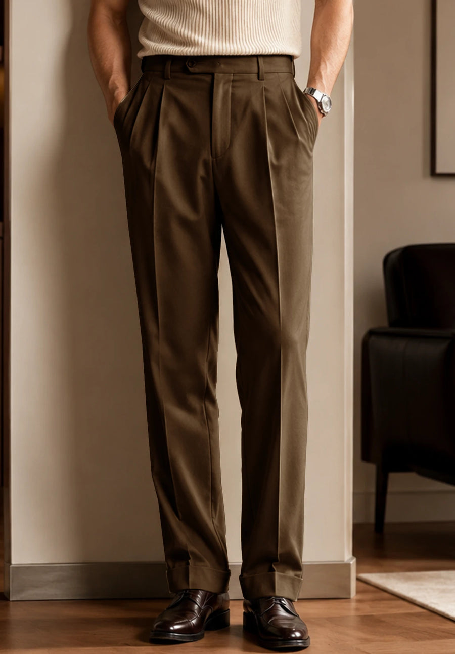 Men's dark brown pants