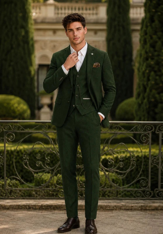 mens tweed suit