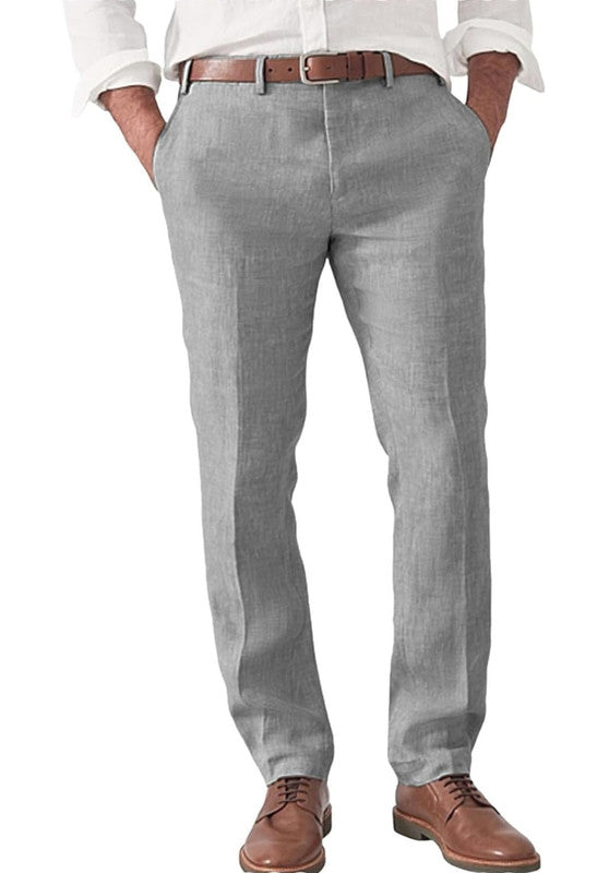 men linen pants