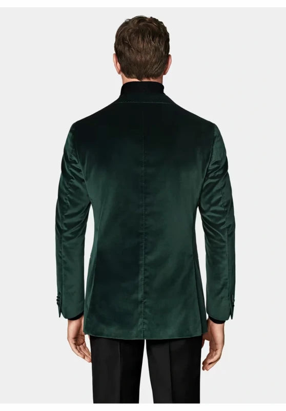 Men's velvet jacket