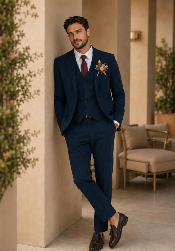 mens tweed suit