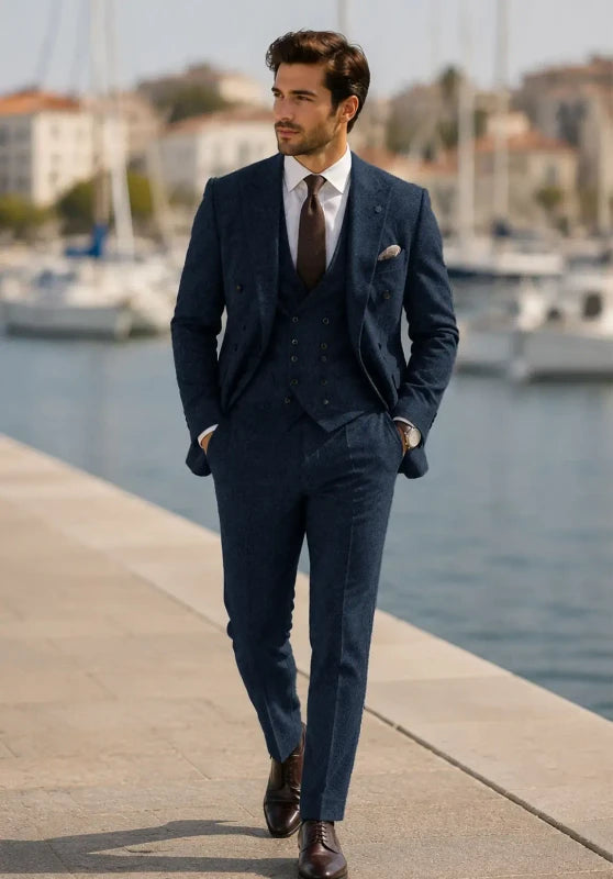 mens tweed suit