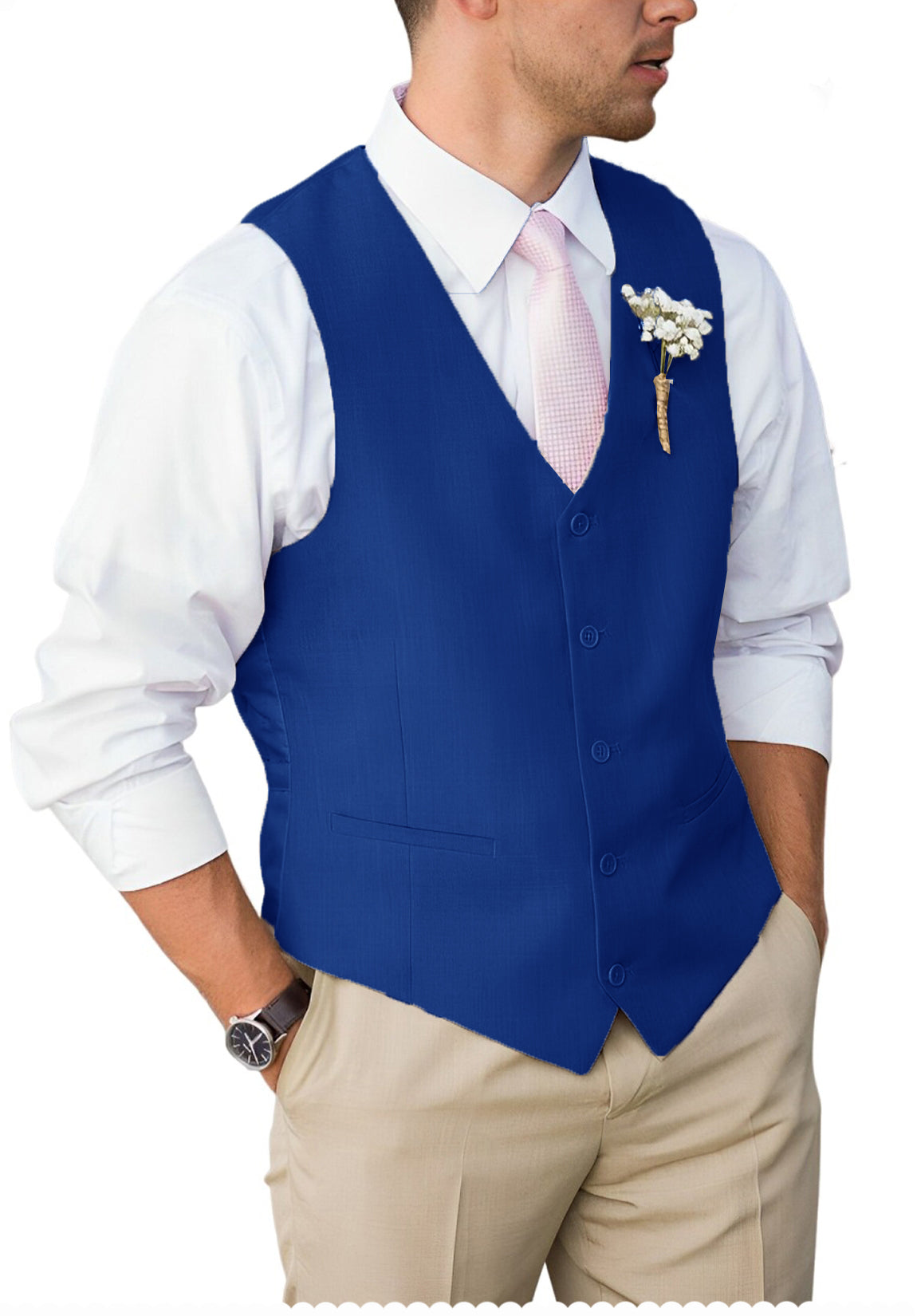 Men's suit vest
