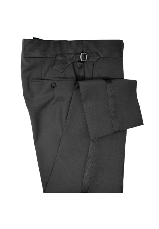 Men's black suit pants