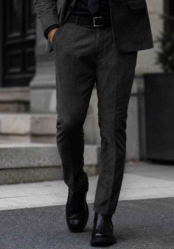 Men's black Corduroy Pants