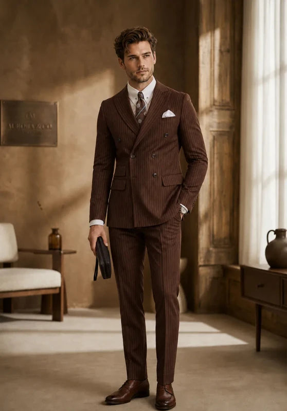 mens stripe suit