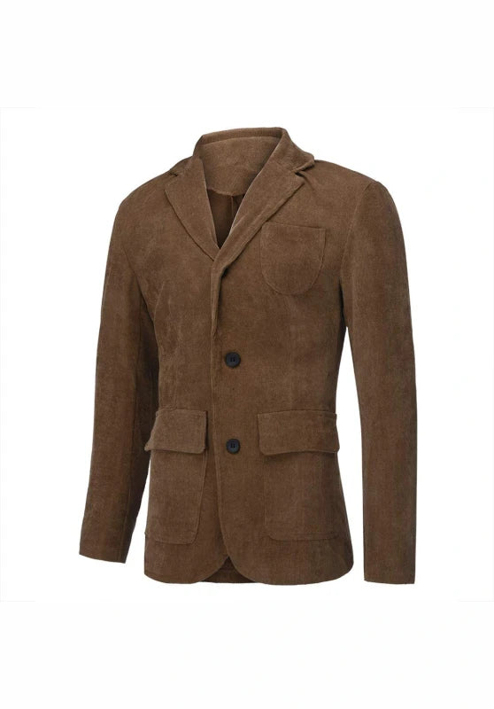Men's brown corduroy jacket