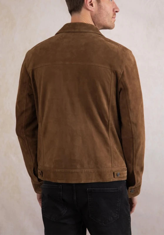 men suede jacket