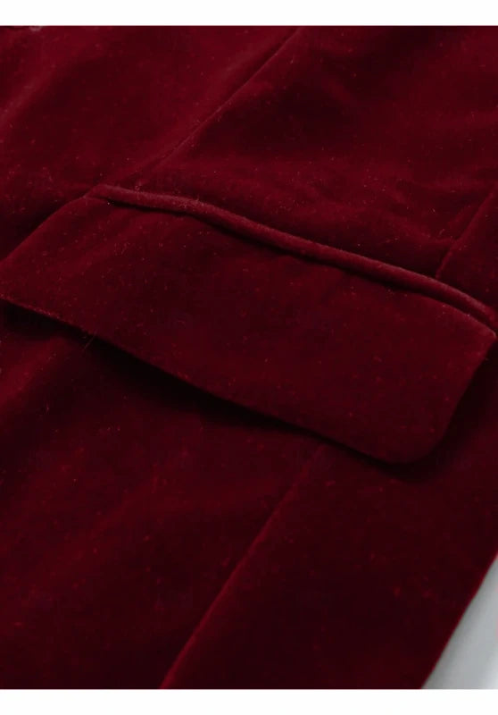 Men's velvet jacket
