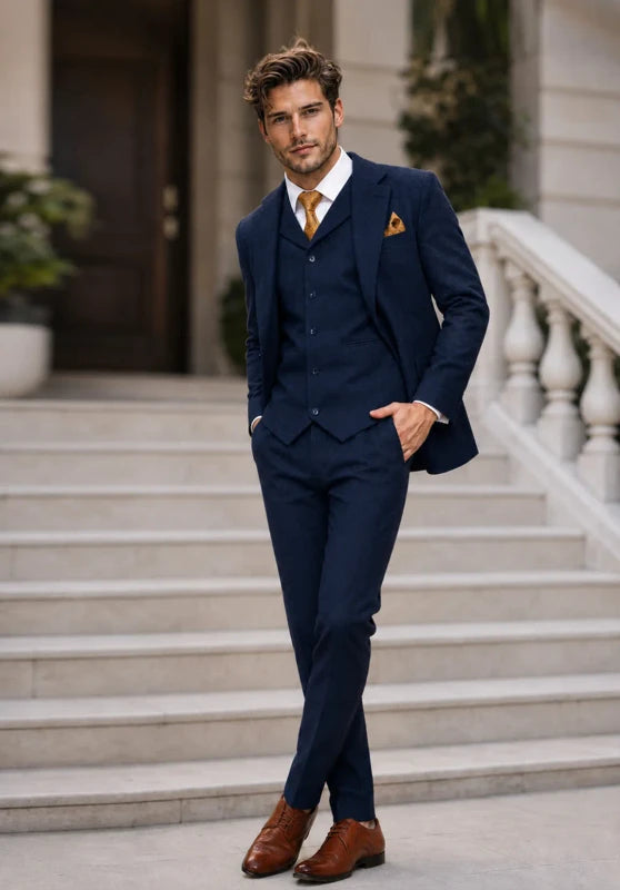mens tweed suit