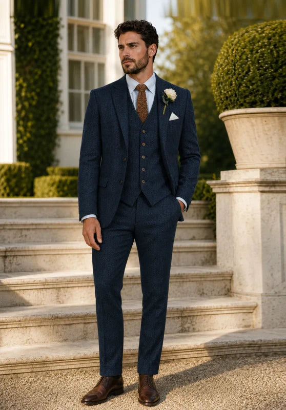 mens tweed suit
