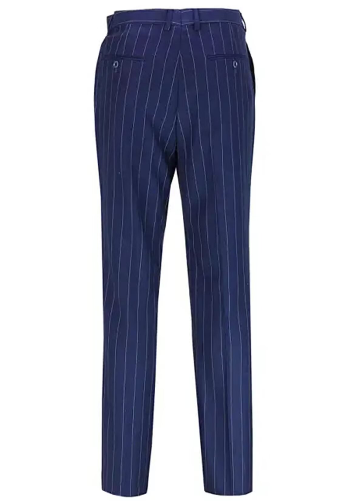 Men's green blue striped pants