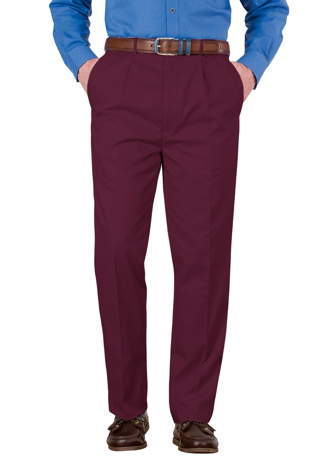men burgundy dress pants