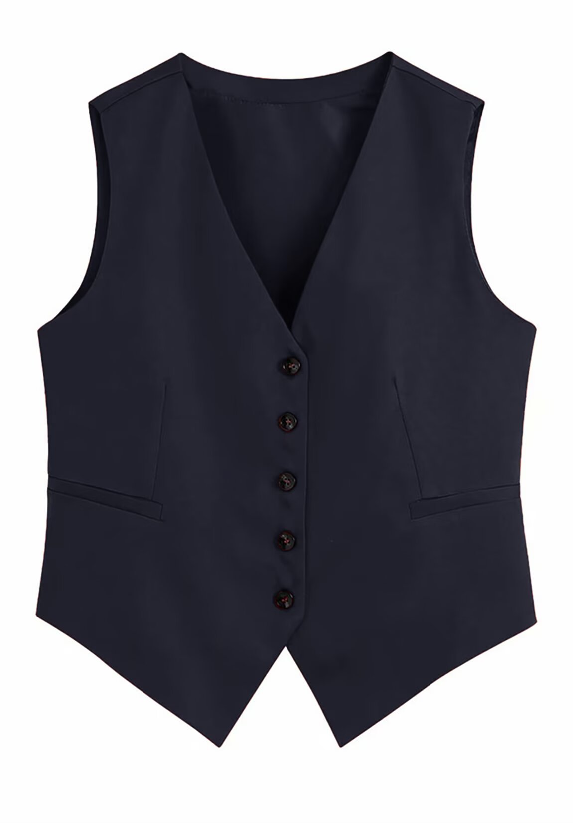 Women's blue vest