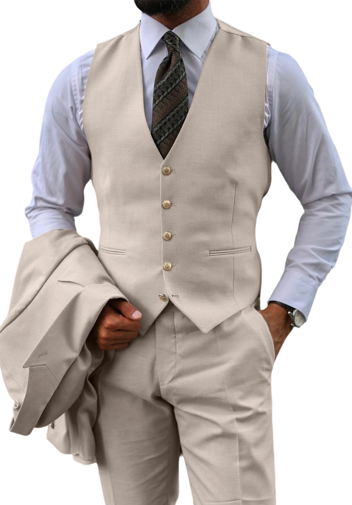 Men's Linen vest