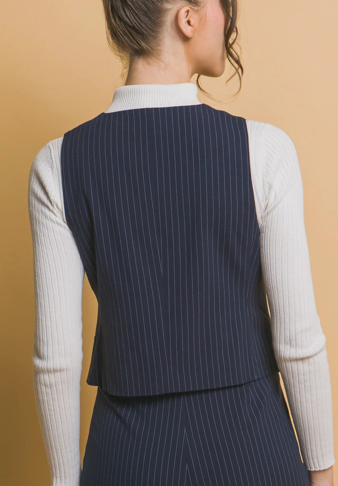 Women's blue vest
