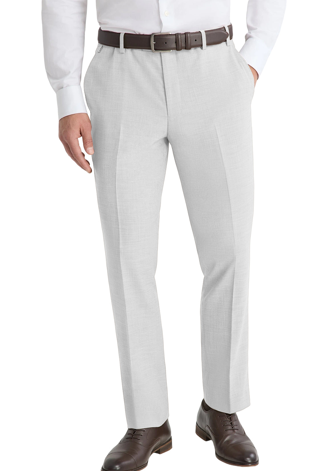 Men Linen Pants White