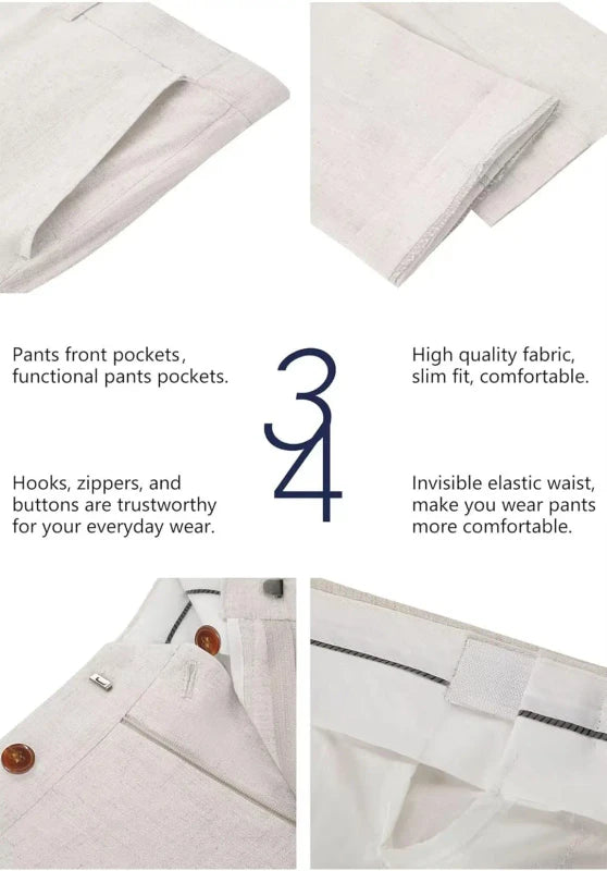 Men Linen Suit