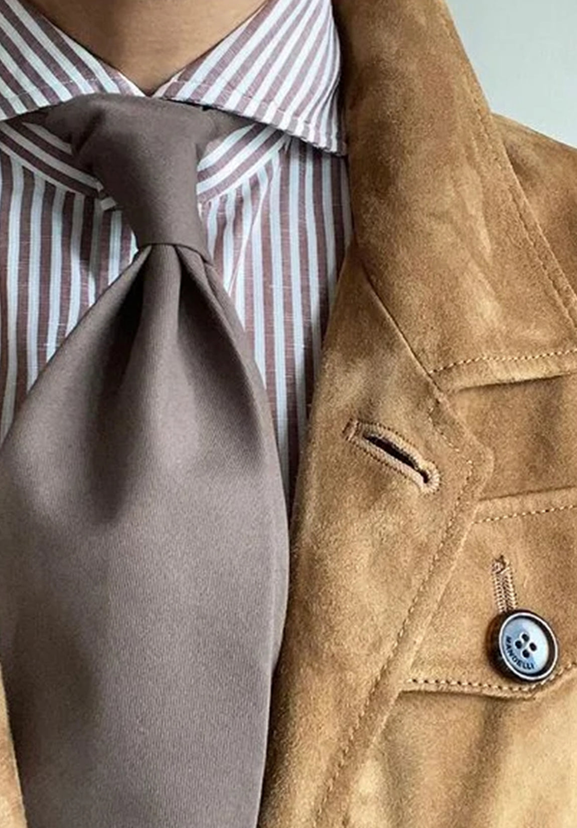 Men's suede jacket