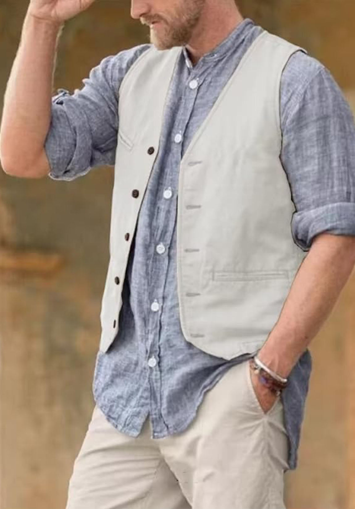 Men's suit vest  