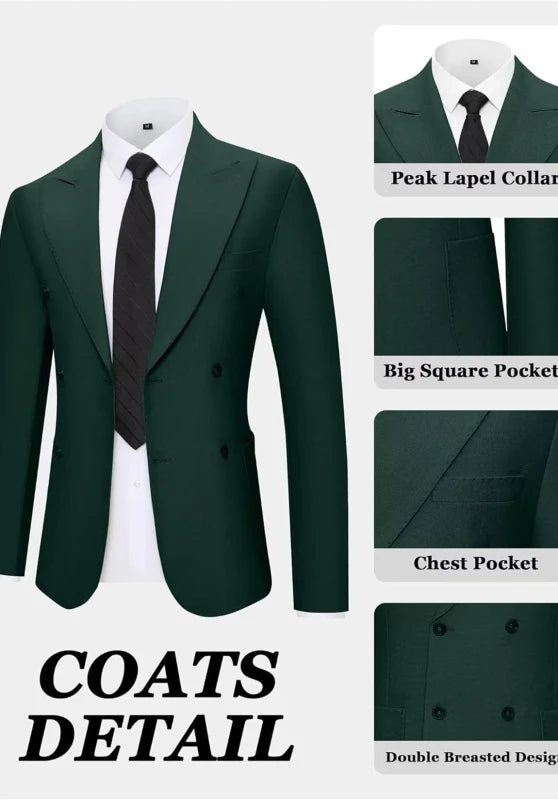 Men's Suit Dress Pants Detail with Smooth Zipper and Pockets