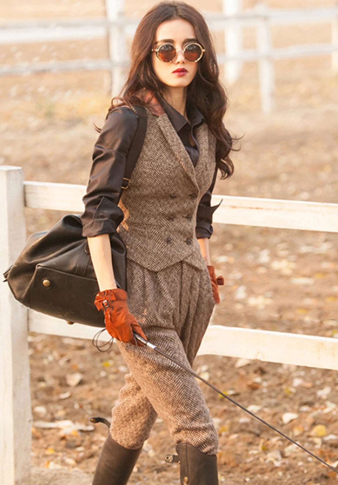 Women Tweeed Vest
