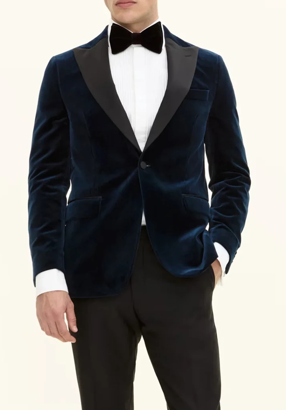Men's velvet jacket