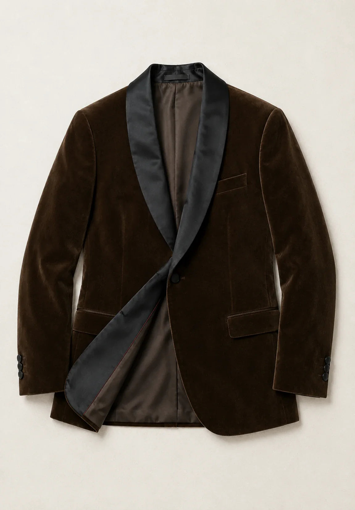 Men's velvet jacket