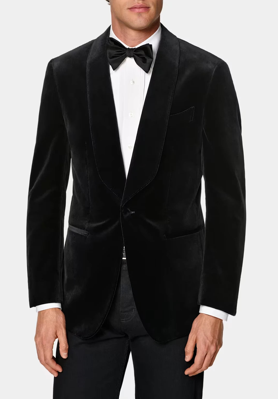 Men's velvet jacket