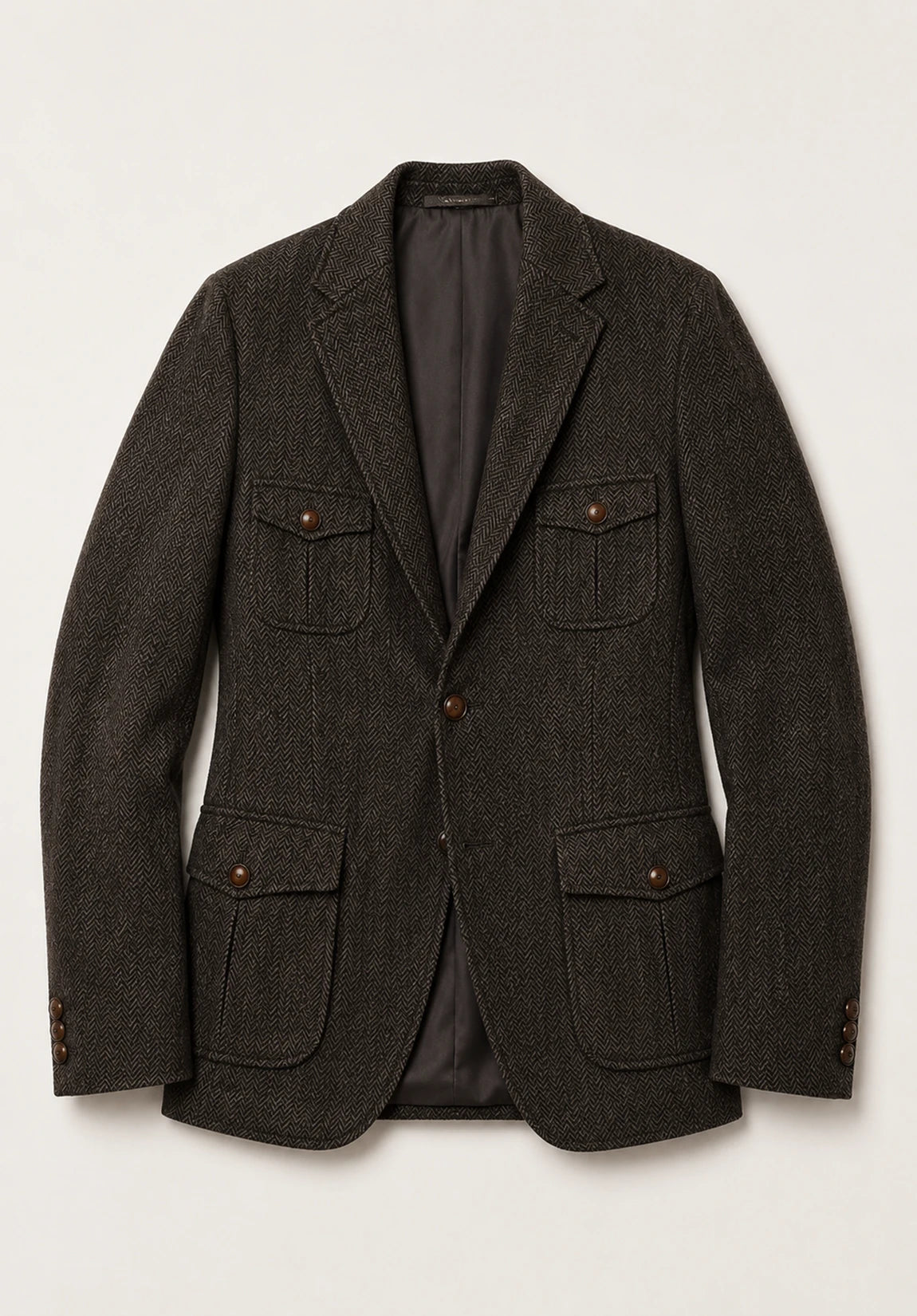 Men's herringbone jacket