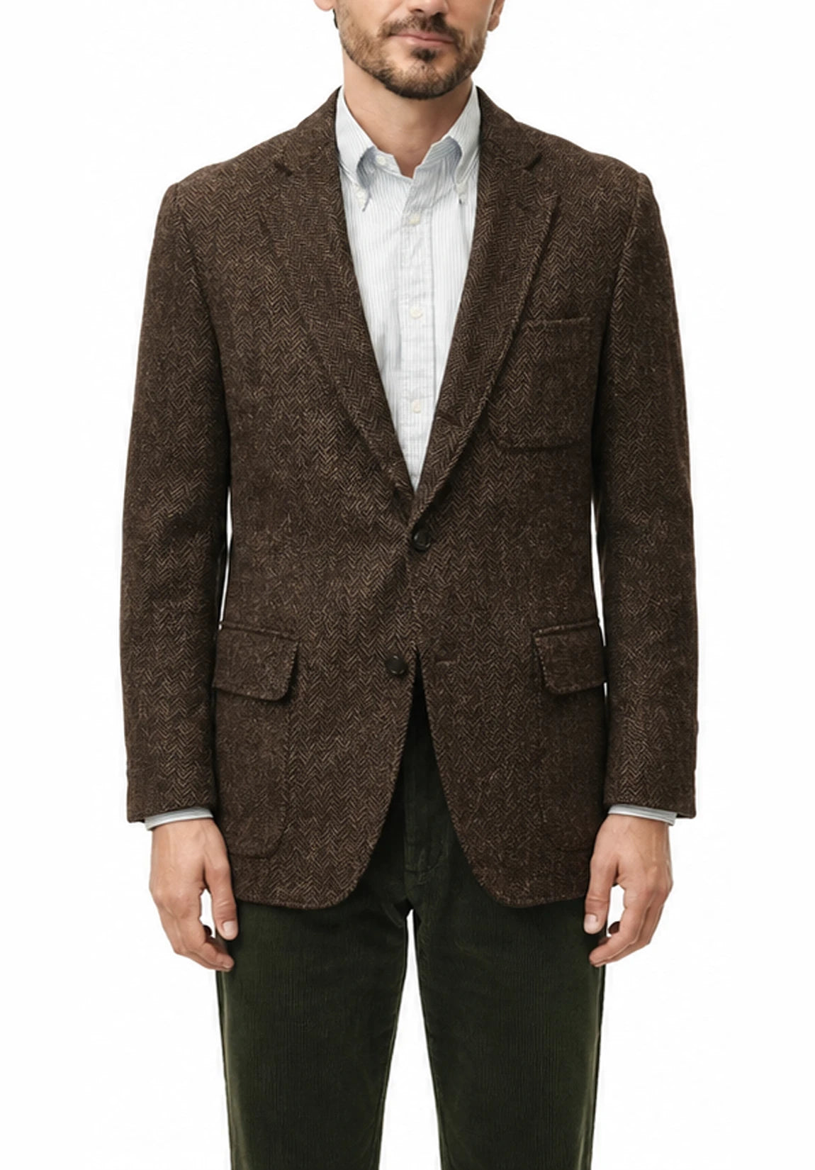 Men's herringbone jacket