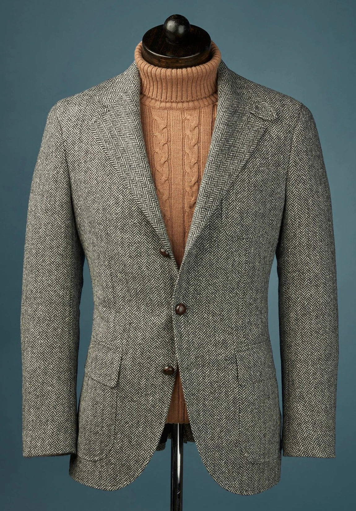 Men's herringbone jacket