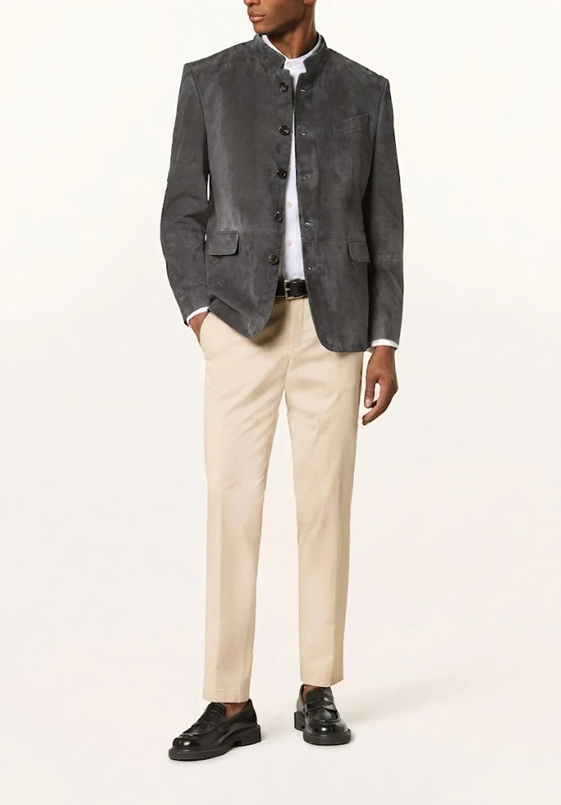 Men's suede jacket