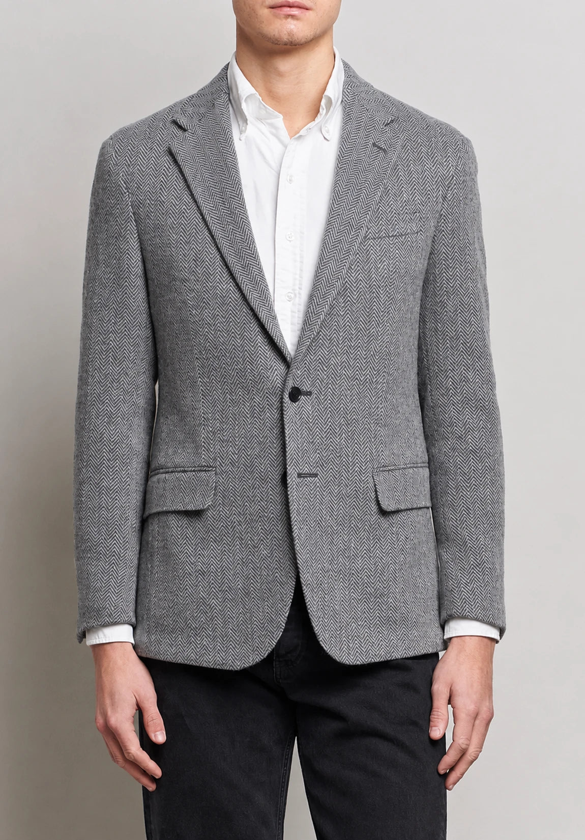 Men's herringbone jacket
