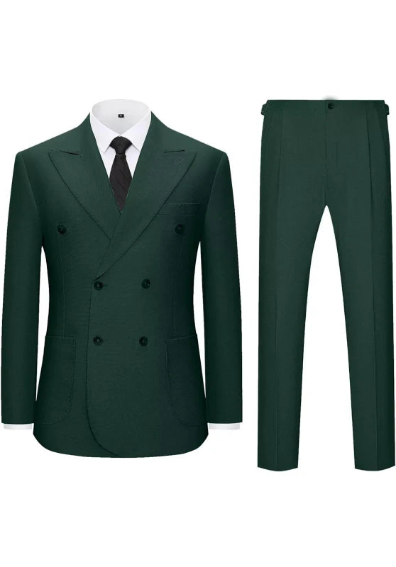 Men's Suit Jacket with Elegant Shawl Collar Detail