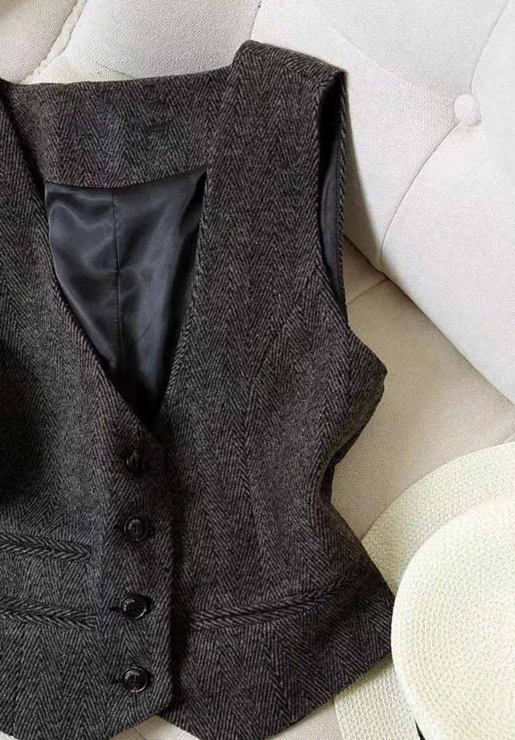 Women Tweeed Vest