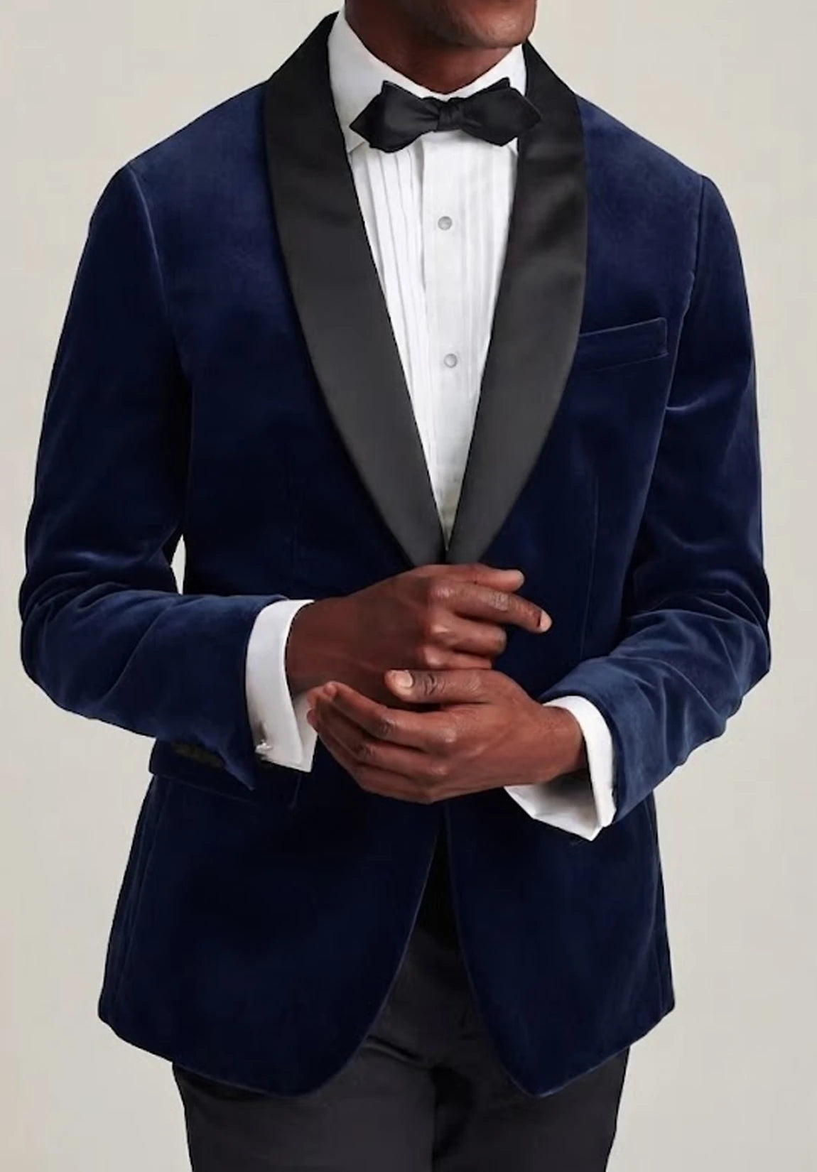 Men's velvet jacket