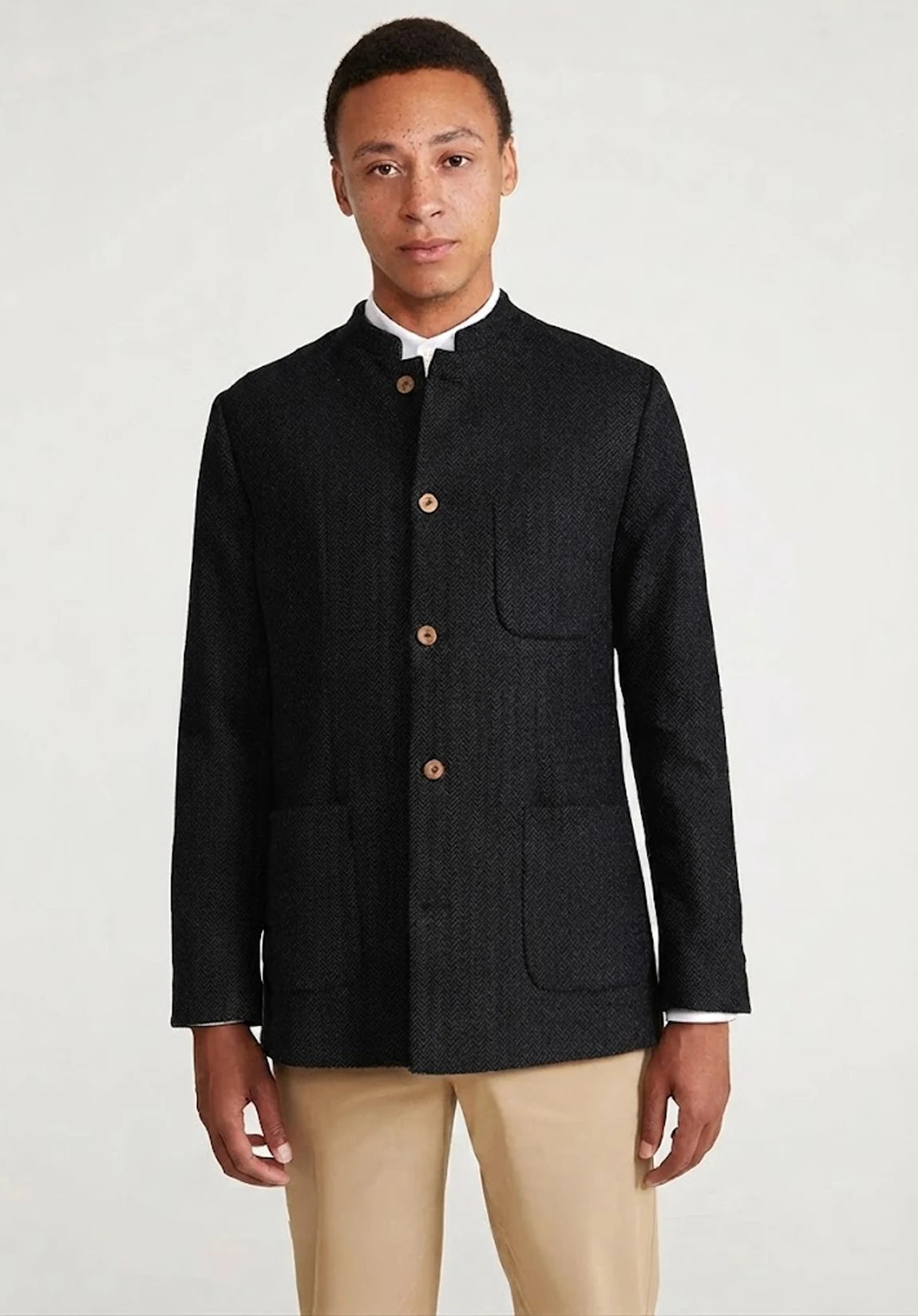 Men's herringbone jacket
