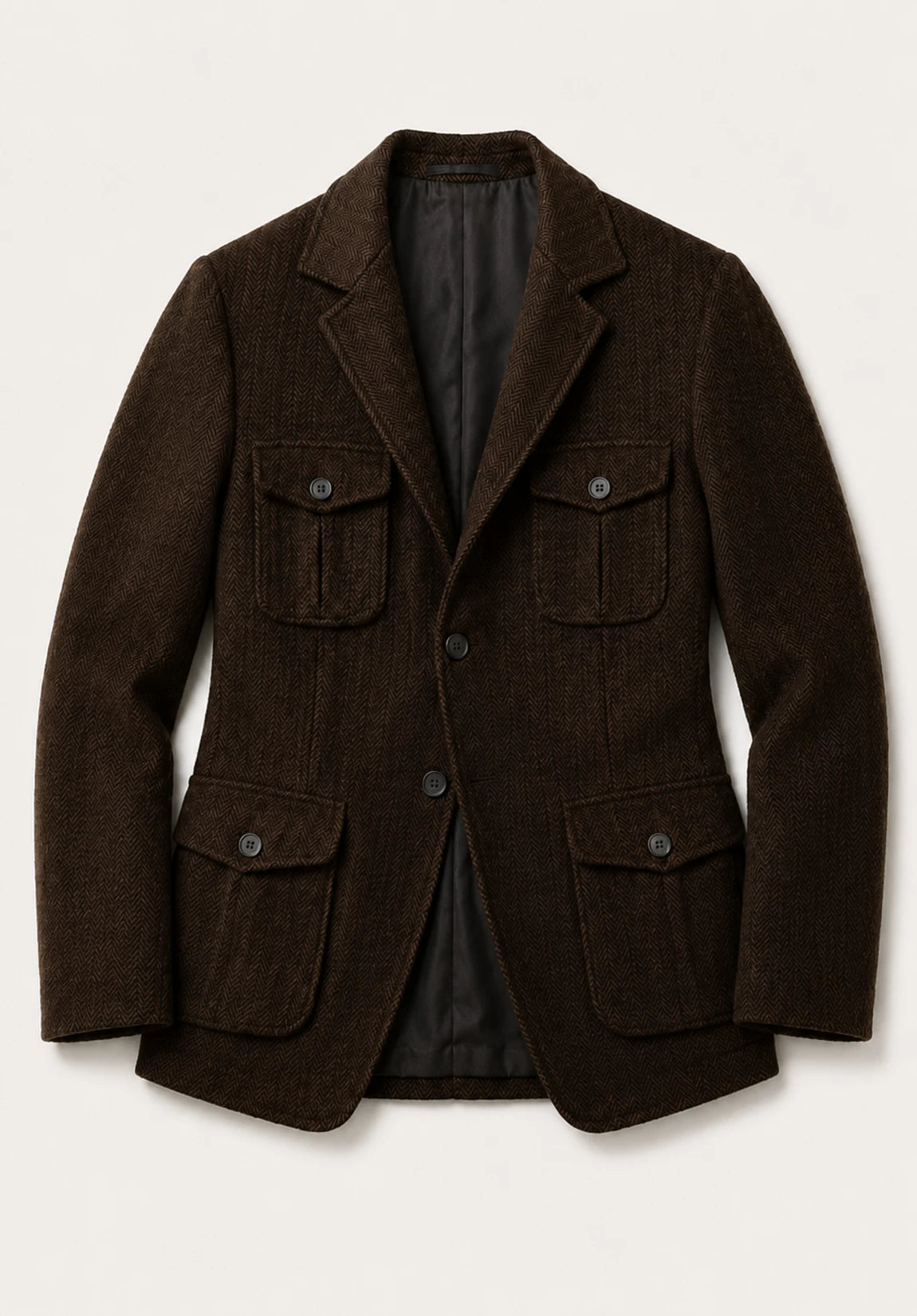 Men's herringbone jacket