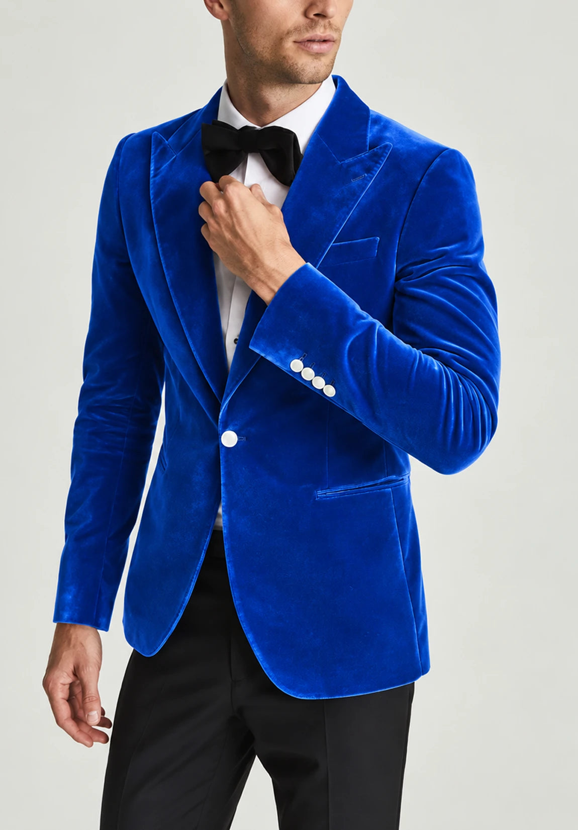 Men's velvet jacket