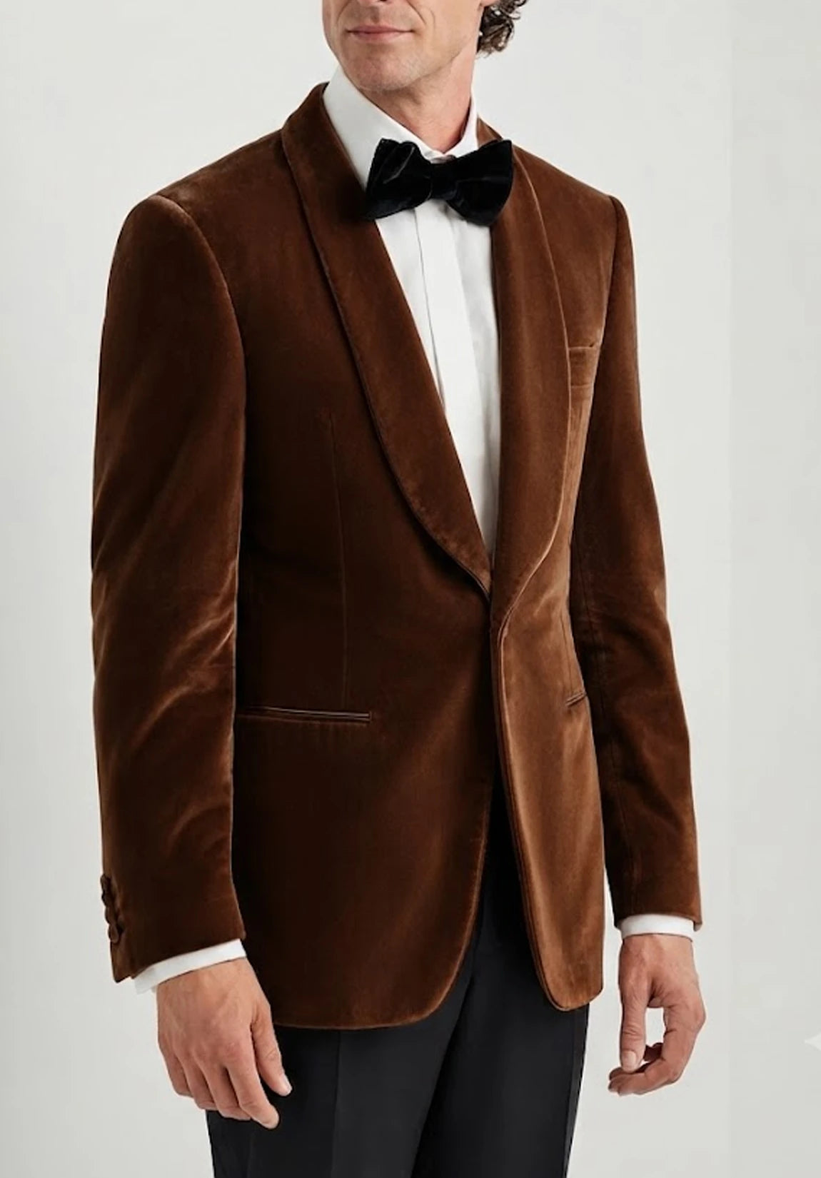 Men's velvet jacket