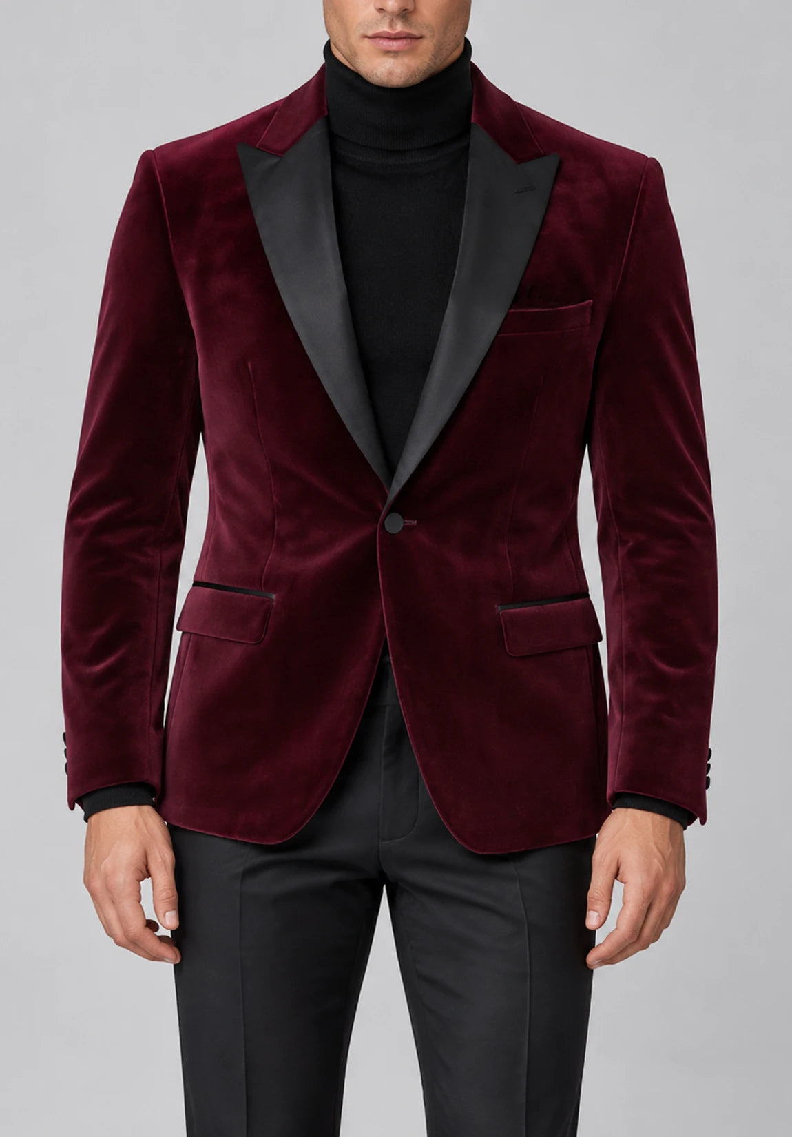 Men's velvet jacket