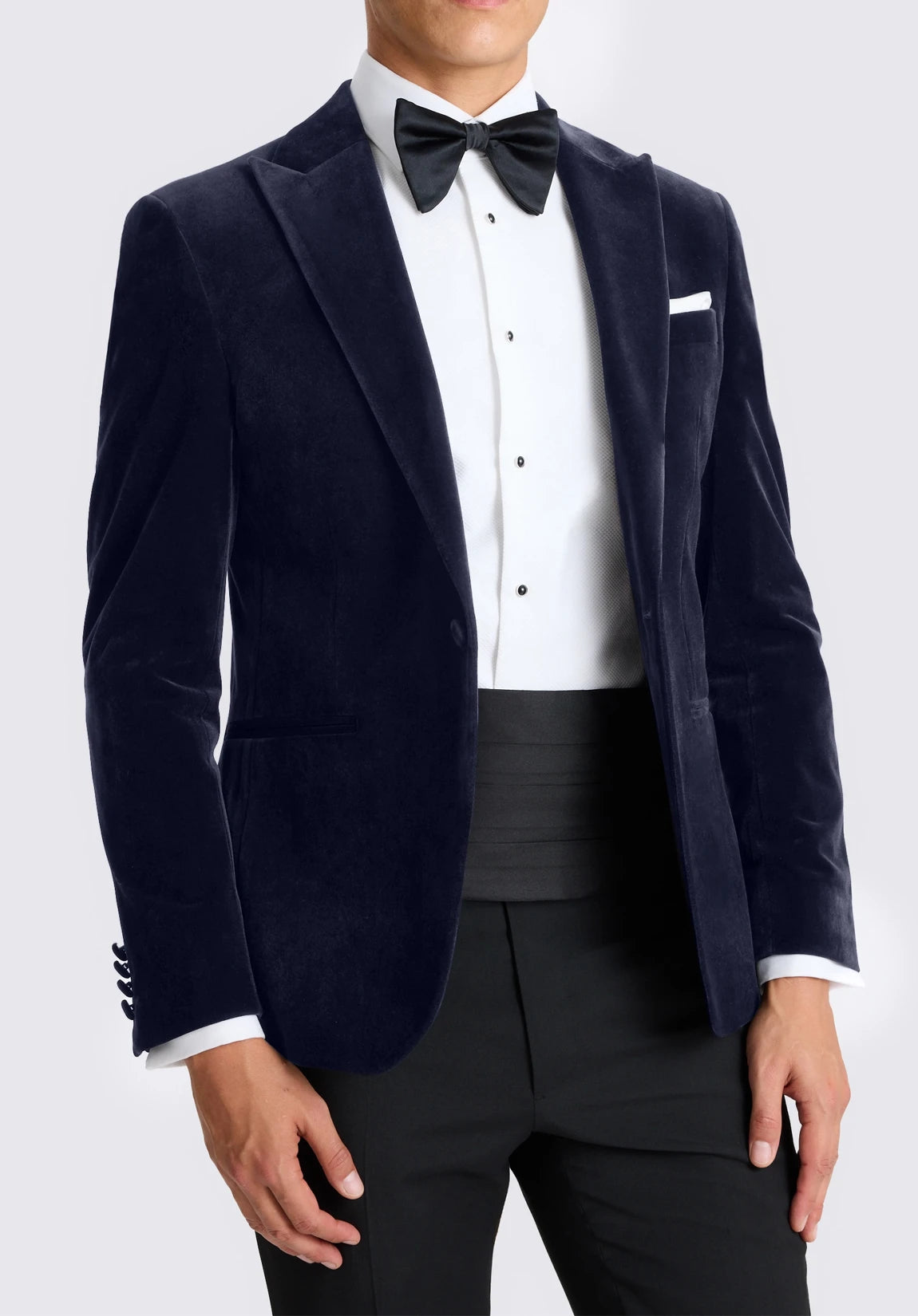 Men's velvet jacket