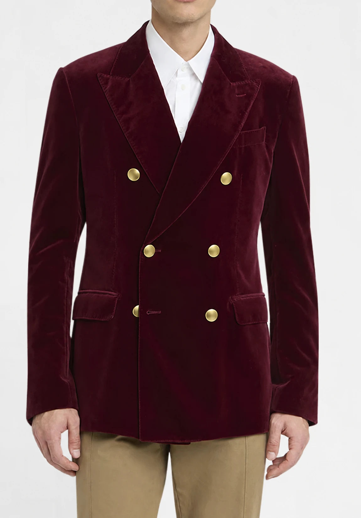 Men's velvet jacket